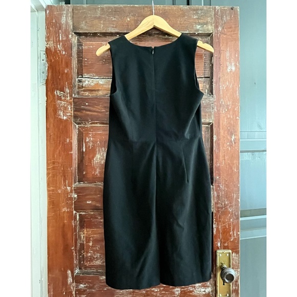 ANN TAYLOR black sheath dress in size small - Picture 2 of 6